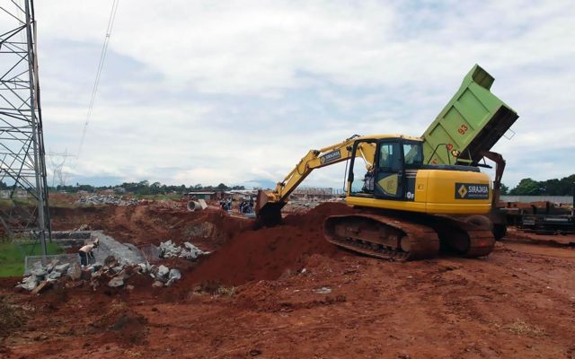 Pekerjaan Jalan dan Saluran Cluster Anarta House