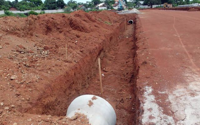 Pekerjaan Jalan dan Saluran Cluster Anarta House
