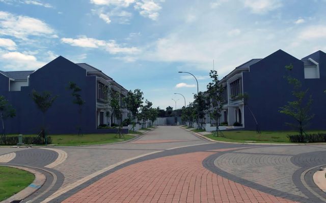 Pekerjaan Jalan dan Saluran Cluster Lux More