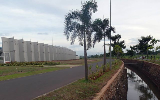 Pekerjaan Jalan dan Saluran Scientia Square Barat